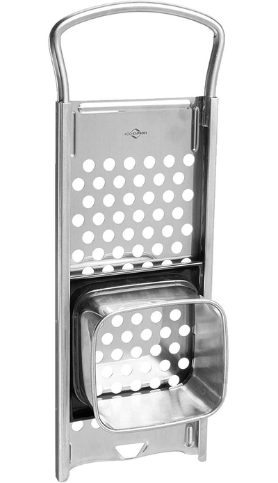 Kuchenprofi Spaetzle Maker, Stainless Steel, 12-inch X 4.5-inch In Silver