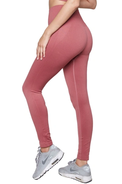 Ava Active Seamless Legging In Pink