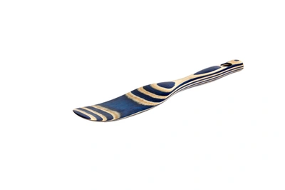 Island Bamboo Pakkawood 9-inch Spurtle In Blue