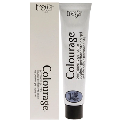 Tressa Colourage Permanent Gel Color - 7aa Dark Cool Ash Blonde By  For Unisex - 2 oz Hair Color