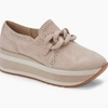 DOLCE VITA JHENEE PLATFORM SNEAKER IN DUNE SUEDE