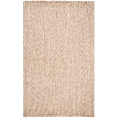 Nuloom Braided Courtney Tassel Indoor/outdoor Area Rug