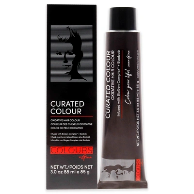 Colours By Gina Curated Colour - 6.0-6n Dark Natural Blonde By  For Unisex - 3 oz Hair Color In Red