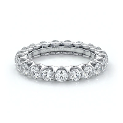 The Eternal Fit 14k 3.10 Ct. Tw. Diamond Eternity Ring In White