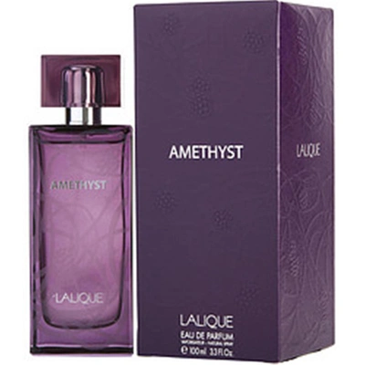 Lalique 167824 3.3 oz Amethyst Eau De Parfum Spray For Women
