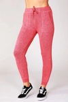 FRENCH KYSS MELANGE JOGGERS IN CORAL