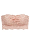 Cosabella Never Say Never Curvy Flirtie Bandeau In Pink