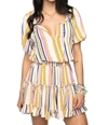 BUDDYLOVE RAY MIAMI SHORT DRESS W/ CHAIN PRINT DETAIL IN MULTI-COLOR