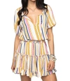 Buddylove Ray Miami Short Dress With Chain Print Detail In Multi