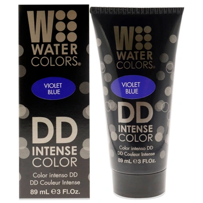 Tressa Watercolors Dd Intense Color - Violet Blue By  For Unisex - 3 oz Hair Color In Black