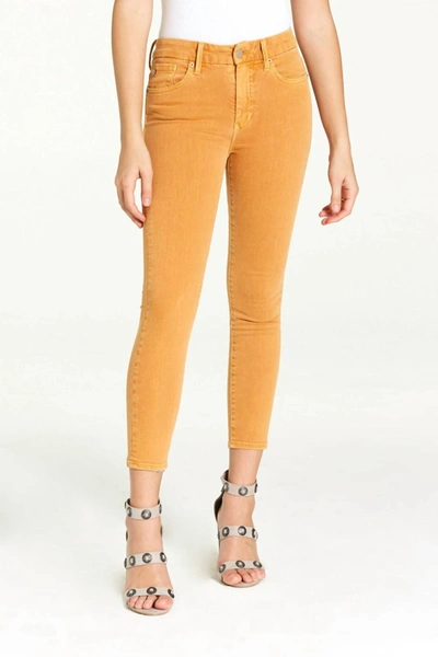 Dear John Denim Pixie Skinny Jean In Mimosa In Yellow