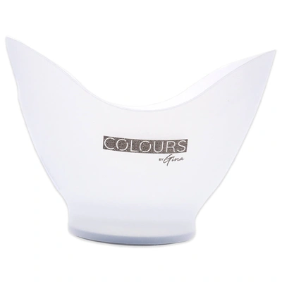 Colours By Gina Colouring Bowl By  For Unisex - 1 Pc Bowl In Silver