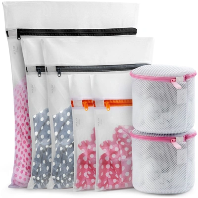 Zulay Kitchen 7 Pack Mix 4 Reusable Mesh Laundry Bags For Delicates