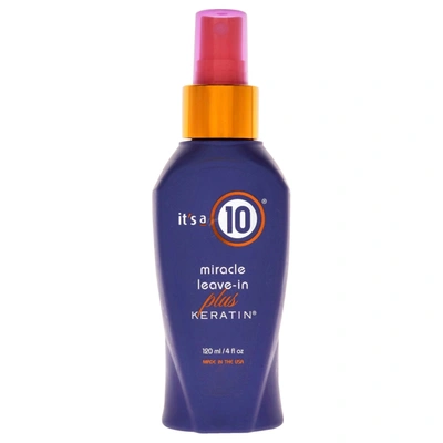 It's A 10 Miracle Leave In Plus Keratin By Its A 10 For Unisex - 4 oz Spray