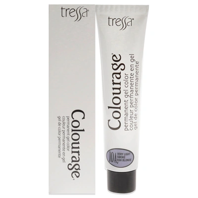Tressa Colourage Permanent Gel Color - 10a Very Light Smoke Ash Blonde By  For Unisex - 2 oz Hair Col