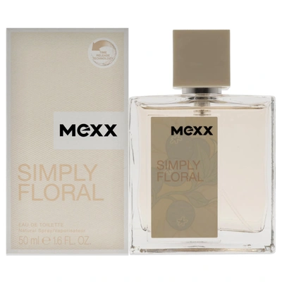 Mexx Simply Floral By  For Men - 1.6 oz Edt Spray