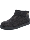 GBG LOS ANGELES ALENA WOMENS FAUX FUR SLIP-ON ANKLE BOOTS