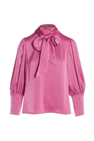 Crosby By Mollie Burch Josephine Blouse In Camellia In Pink