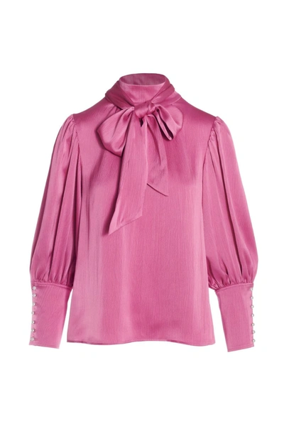 Crosby By Mollie Burch Josephine Blouse In Camellia In Multi
