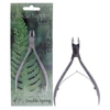 SATIN EDGE CUTICLE NIPPER DOUBLE SPRING - HALF JAW BY SATIN EDGE FOR UNISEX - 4 INCH NIPPERS