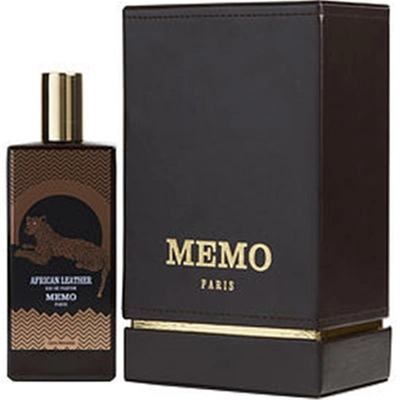 Memo Paris 298461 2.5 oz African Leather Eau De Parfum Spray For Unisex