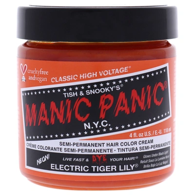 Manic Panic Classic High Voltage Hair Color - Electric Tiger Lily By  For Unisex - 4 oz Hair Color
