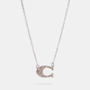 COACH OUTLET PAVE SIGNATURE NECKLACE