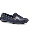 Eastland Patricia Leather Moc Loafer In Blue