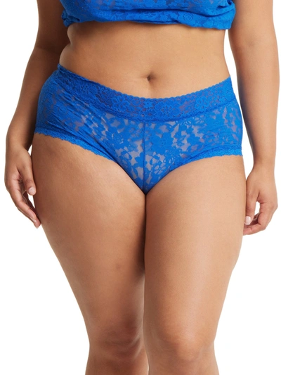 Hanky Panky Plus Size Daily Lace Boyshort In Multi