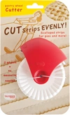 Talisman Designs Pastry Wheel Pie Crust Cutter, Red In Red