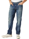 LUCKY BRAND 410 MENS ATHLETIC FIT MID-RISE STRAIGHT LEG JEANS