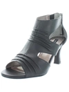 ARRAY SIZZLE WOMENS LEATHER OPEN TOE DRESS SANDALS
