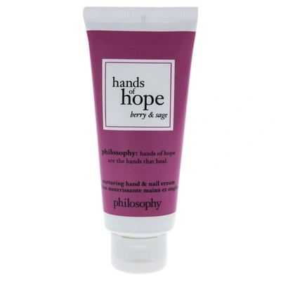 Philosophy Hands Of Hope - Berry And Sage Cream By  For Unisex - 1 oz Hand Cream