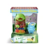 Talisman Designs Butter Bunyan Butter Keeper & Spreader With Set Of 2 Babe Corn Picks, Set In Blue