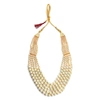 Sohi Gold-toned White Gold-plated Chain In Gold