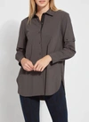 Lyssé Alva Convertible Schiffer In Solid Charcoal In Black