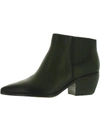 Sarto Franco Sarto Spur Womens Leather Heels Booties In Green