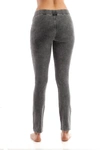 French Kyss Pull-on Jeggins In Charcoal In Grey