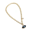 SOHI GOLD PLATED PATTERN NECKLACE