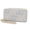 Mkf Collection By Mia K Hofstra M Signature Wallet Wristlet In White