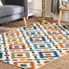 Nuloom Indoor/outdoor Transitional Labyrinth