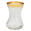 Classic Touch Decor Set Of 6 Tea Cups With Gold Rim