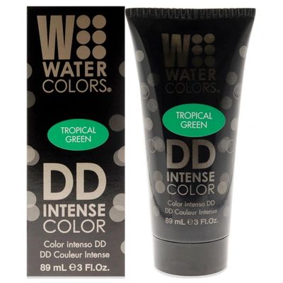 Tressa Watercolors Dd Intense Color - Tropical Green By  For Unisex - 3 oz Hair Color