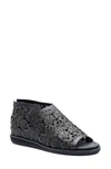 Golo Alexie Leather Sandal In Black Laser In Multi