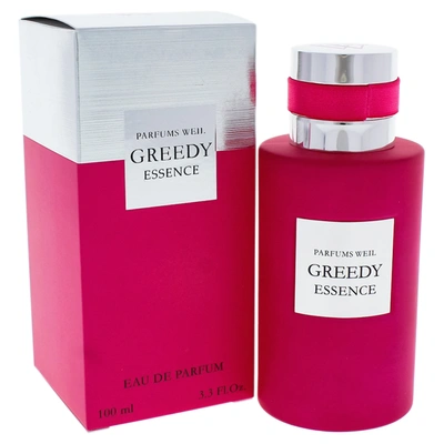 Weil Greedy Essence By  For Women - 3.3 oz Edp Spray