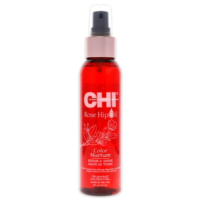 Chi Rose Hip Oil Color Nurture Repair And Shine Leave-in Tonic By  For Unisex - 4 oz Hair Spray
