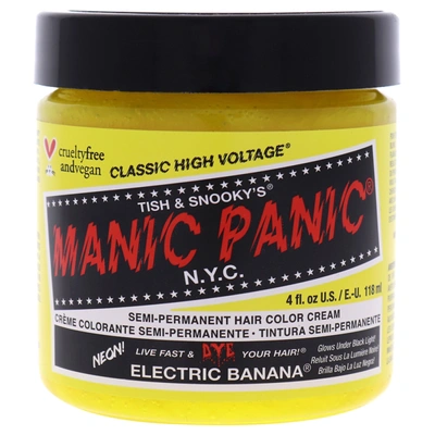 Manic Panic Classic High Voltage Hair Color - Electric Banana By  For Unisex - 4 oz Hair Color