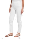 LYSSÉ DENIM STRAIGHT LEG PANT IN WHITE