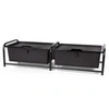 Richards Homewares Metal Frame Underbed Storage With Lids