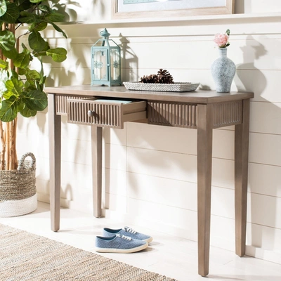 Safavieh Beale Console With Storage Drawer In Blue